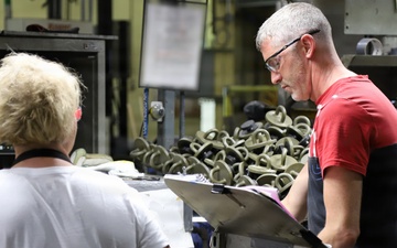 Capping of M795/155MM projectiles at Iowa Army Ammunition Plant