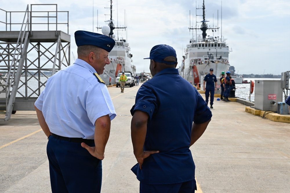 Coast Guard welcomes two cutters to new Virginia homeport