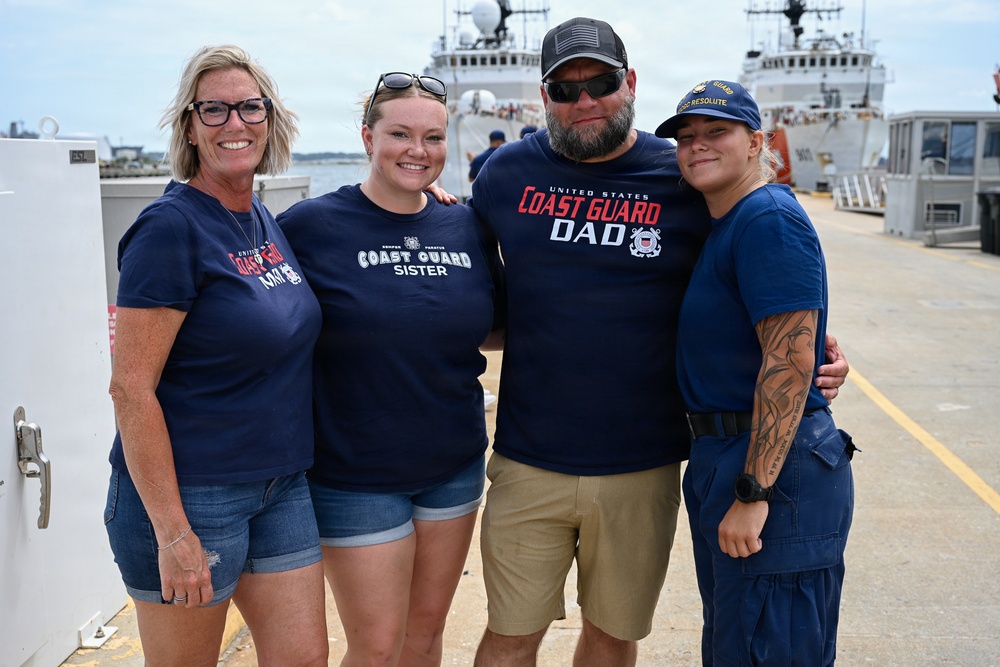 Coast Guard welcomes two cutters to new Virginia homeport