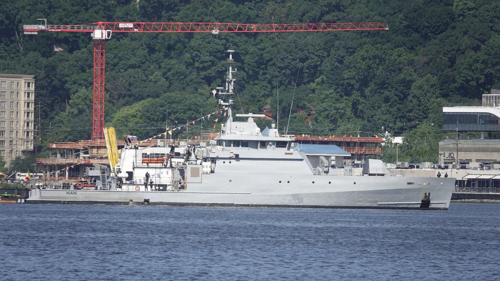 International Naval Review 250 African Ships Arrive