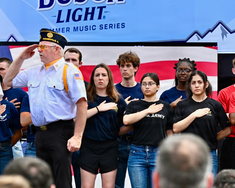 Joint Enlistment Ceremony at Chicagoland Speedway 2026