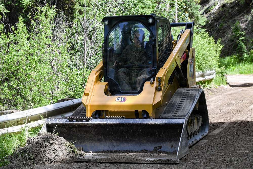 Operation Forest Sentinel 2026: U.S. Marines with 4th MLG execute Trail Maintenance