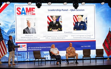 NAVFAC Washington Commanding Officer Capt. Daniel Schmitt Delivers Candid Assessment of Program Growth and Industry Partnership at SAME DC 18th Annual Industry Day and Small Business Conference