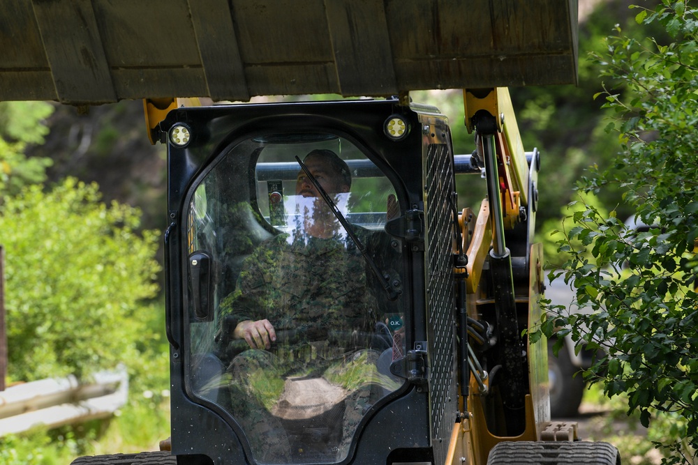 Operation Forest Sentinel 2026: U.S. Marines with 4th MLG execute Trail Maintenance