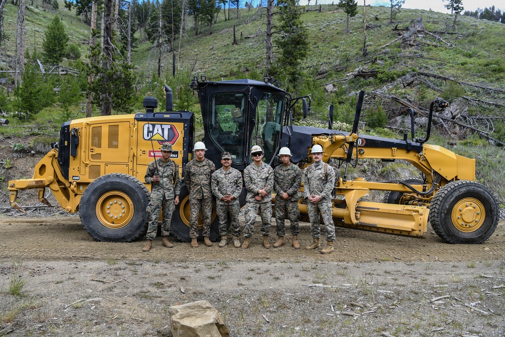 Operation Forest Sentinel 2026: U.S. Marines with 4th MLG execute Trail Maintenance