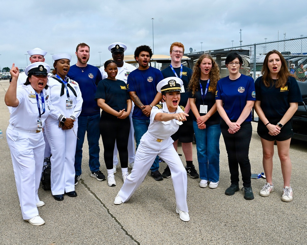 Joint Enlistment Ceremony at Chicagoland Speedway 2026
