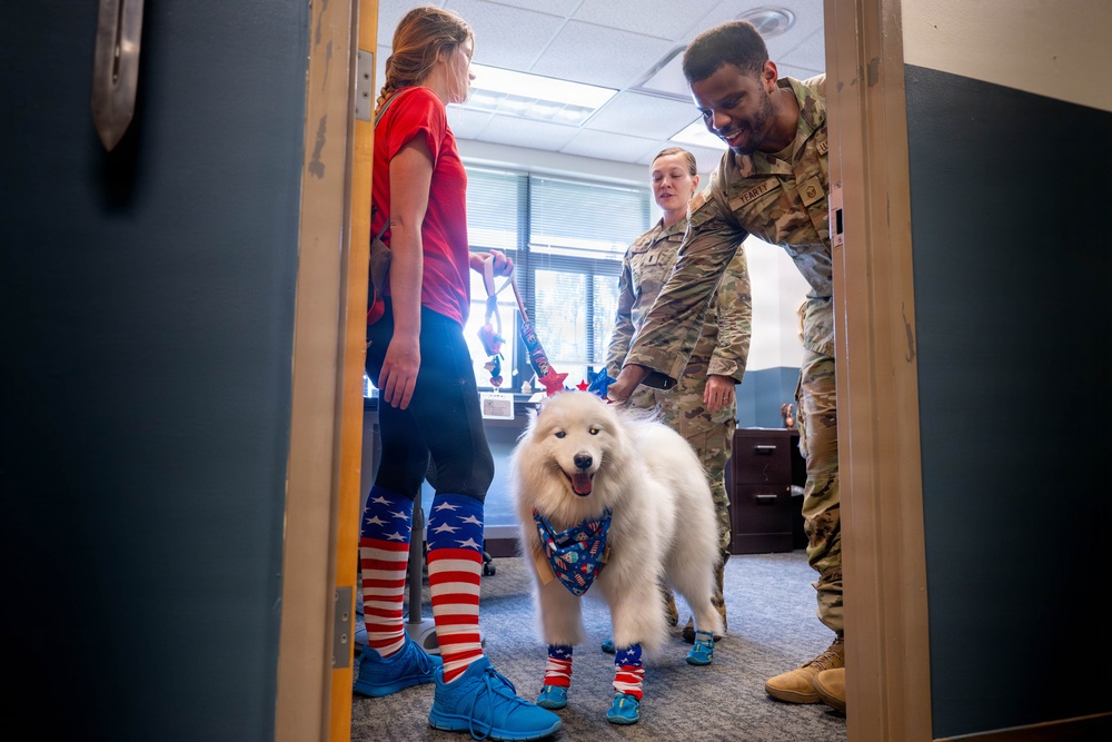 437th Aircraft Maintenance Squadron and American Red Cross collaborate for Squadron morale boost