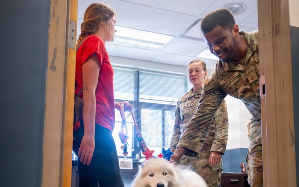 437th Aircraft Maintenance Squadron and American Red Cross collaborate for Squadron morale boost