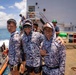 Partner nations participate in a buoy restoration project during RIMPAC 26