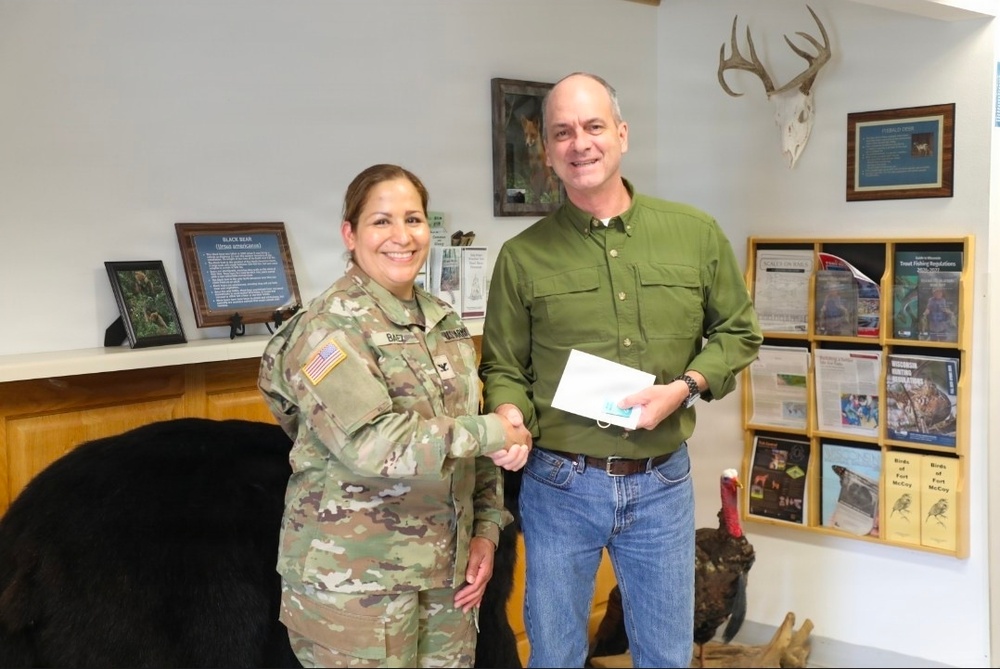 Fort McCoy garrison commander thanks Directorate of Public Works employees for supporting installation mission