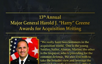MG Harry Greene Writing Competition Ad