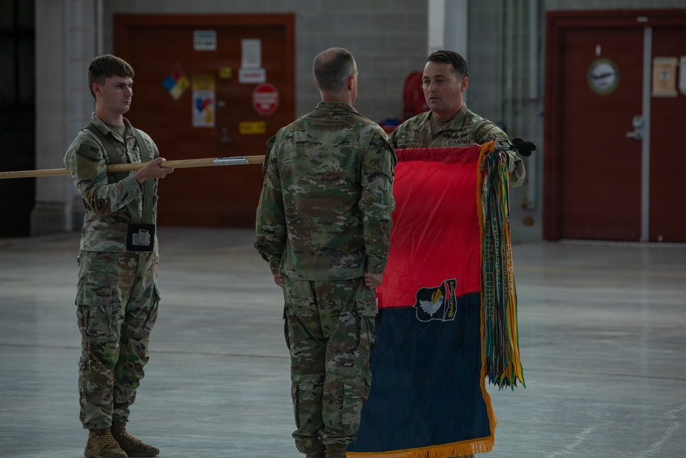 1st Mobile Brigade Combat Team Transfer of Authority Ceremony