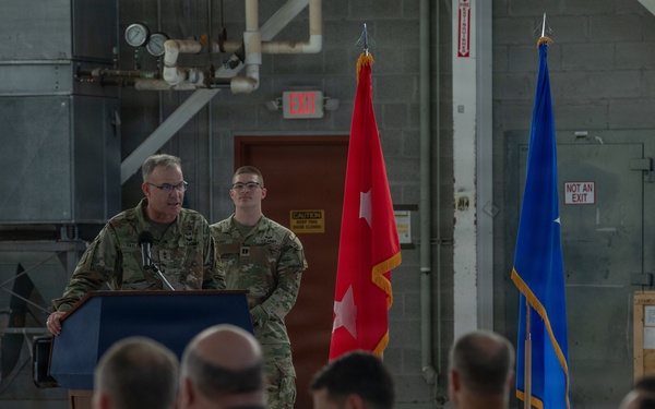 1st Mobile Brigade Combat Team Transfer of Authority Ceremony