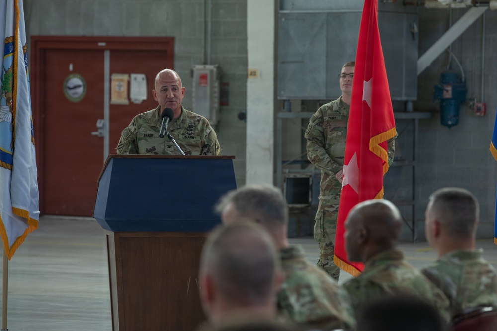 1st Mobile Brigade Combat Team Transfer of Authority Ceremony