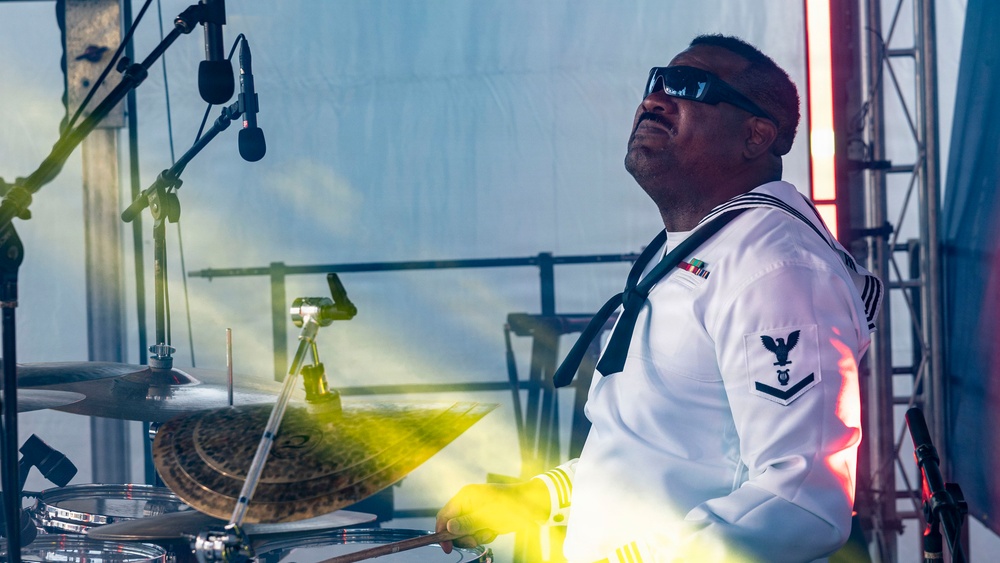 Jack Tar Brass Band Performs in Boston for Sail250 Boston