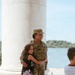 JTF- DC Mississippi Guardsmen Patrol Jefferson Memorial
