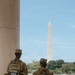 JTF- DC Mississippi Guardsmen Patrol Jefferson Memorial