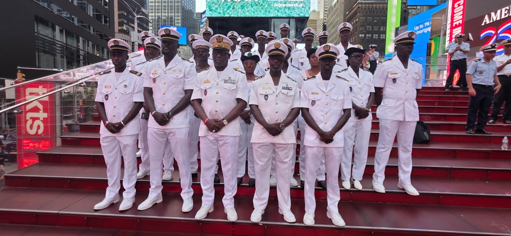 International Naval Review 250 Red Stair Photo