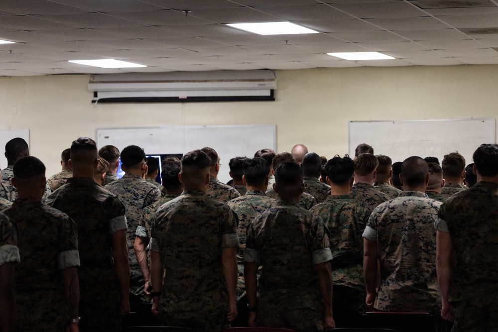 BLT 2/4 Honors Lance Cpl. Armando Ortiz Canseco with Memorial Service