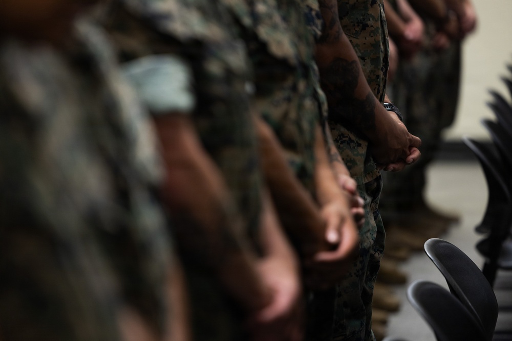 BLT 2/4 Honors Lance Cpl. Armando Ortiz Canseco with Memorial Service