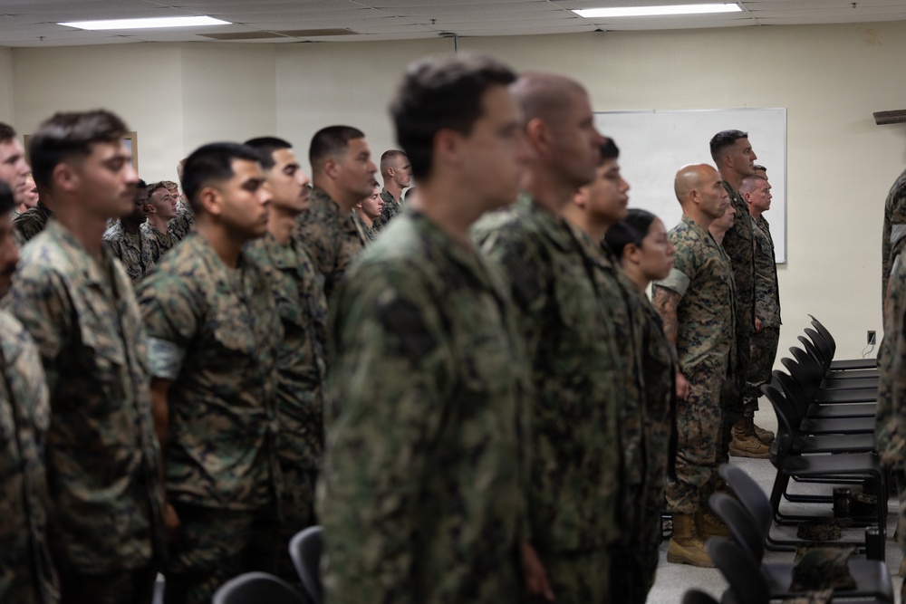 BLT 2/4 Honors Lance Cpl. Armando Ortiz Canseco with Memorial Service