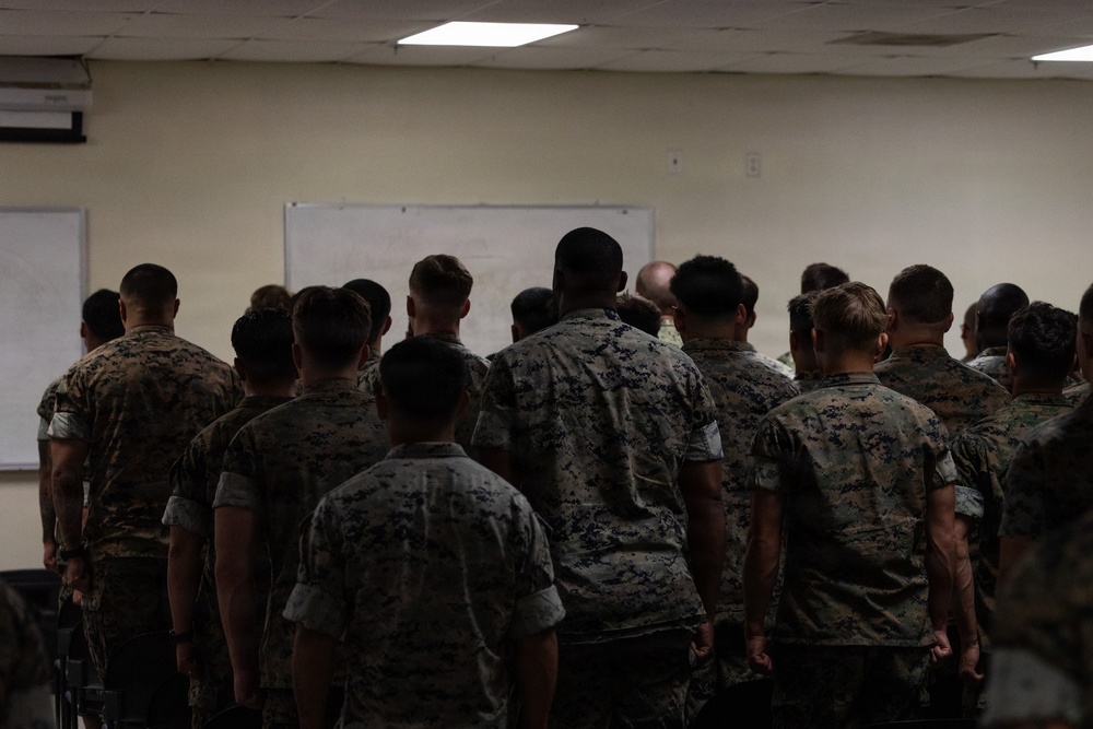 BLT 2/4 Honors Lance Cpl. Armando Ortiz Canseco with Memorial Service