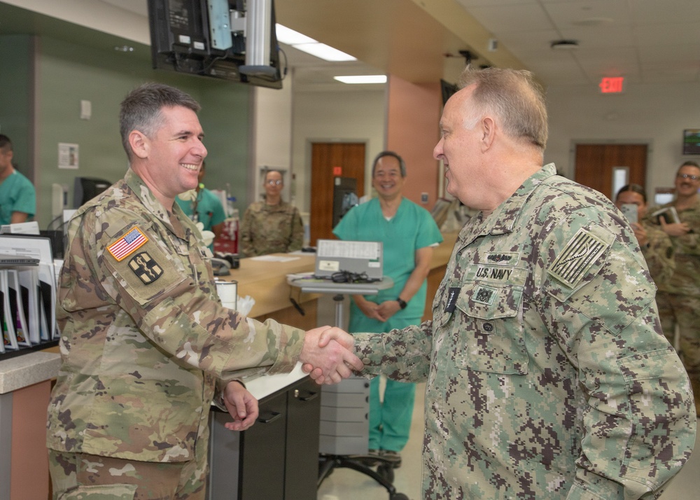 DHA Director visits Tripler Army Medical Center