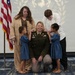 CW3 Amanda Slugay promotion ceremony