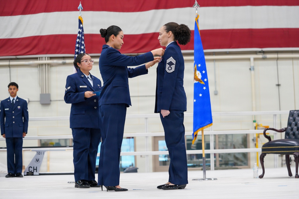 Chief Master Sgt. Austin honored during retirement ceremony