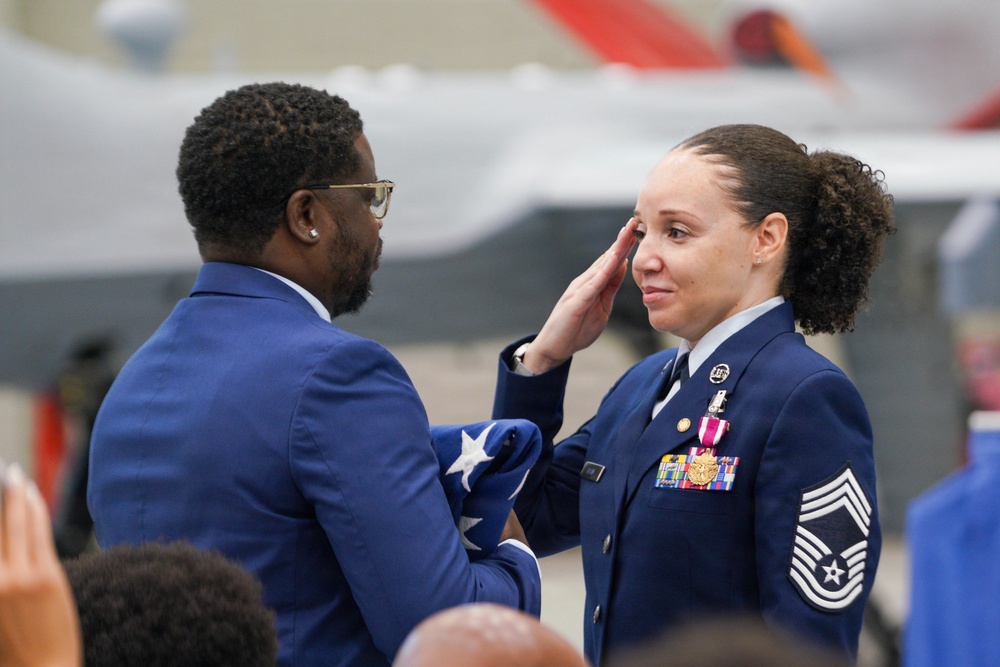 Chief Master Sgt. Austin honored during retirement ceremony