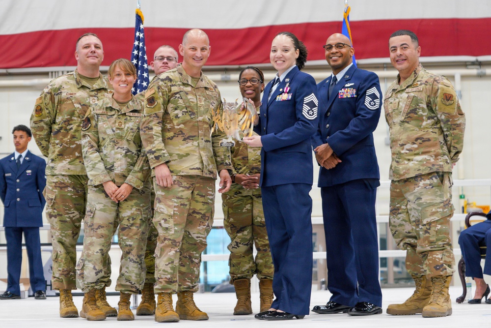 Chief Master Sgt. Austin honored during retirement ceremony