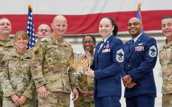 Chief Master Sgt. Austin honored during retirement ceremony
