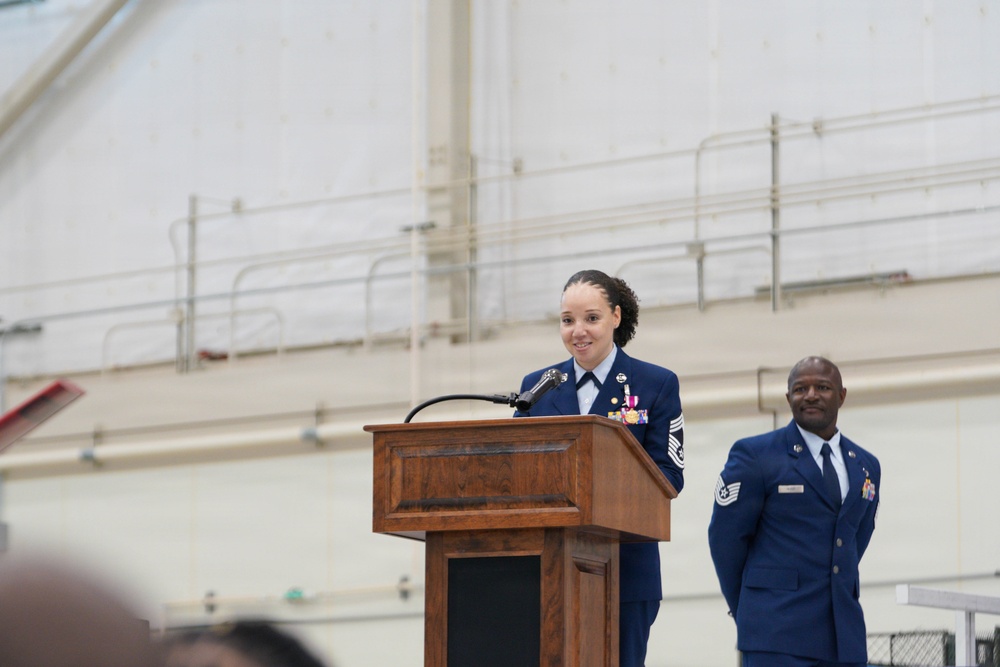 Chief Master Sgt. Austin honored during retirement ceremony