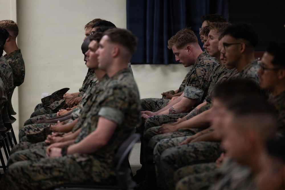 BLT 2/4 Honors Lance Cpl. Armando Ortiz Canseco with Memorial Service