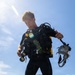 Royal Navy Clearance Diver Conducts Routine Casualty Drill at Sea Breeze 26