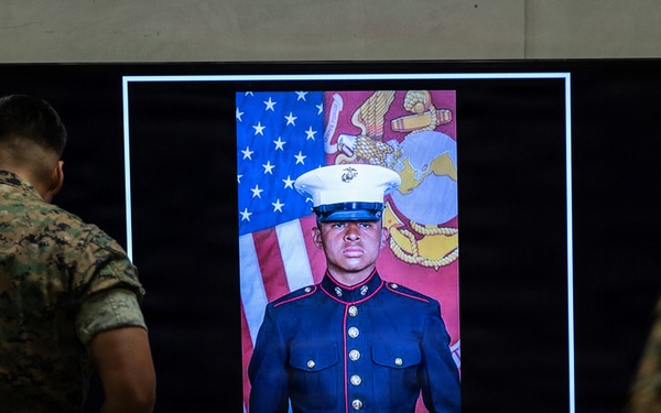 BLT 2/4 Honors Lance Cpl. Armando Ortiz Canseco with Memorial Service