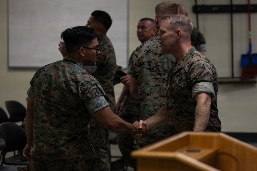 BLT 2/4 Honors Lance Cpl. Armando Ortiz Canseco with Memorial Service