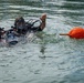 oyal Navy Clearance Diver Conducts Routine Casualty Drill at Sea Breeze 26