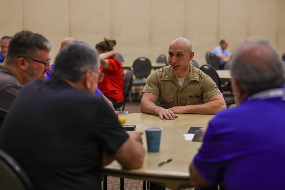 Marines Participate in State Chairpersons Breakfast