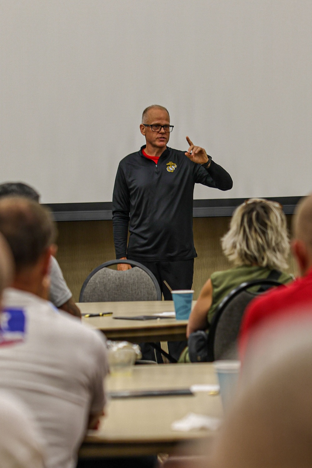 Marines Participate in State Chairpersons Breakfast