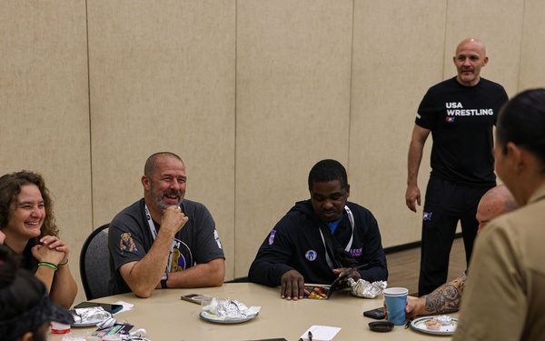 Marines Participate in State Chairpersons Breakfast