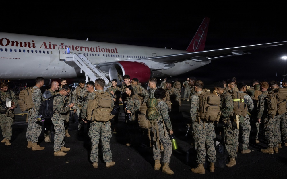 3rd MLR Returns Home from the Philippines