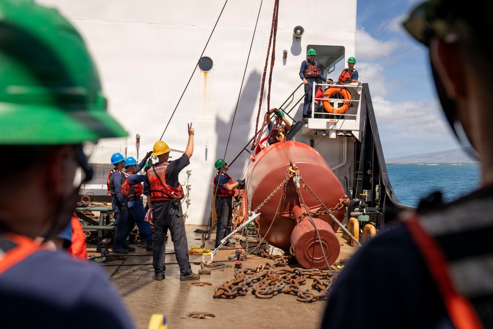 U.S. Coast Guard Buoy Restoration RIMPAC 2026