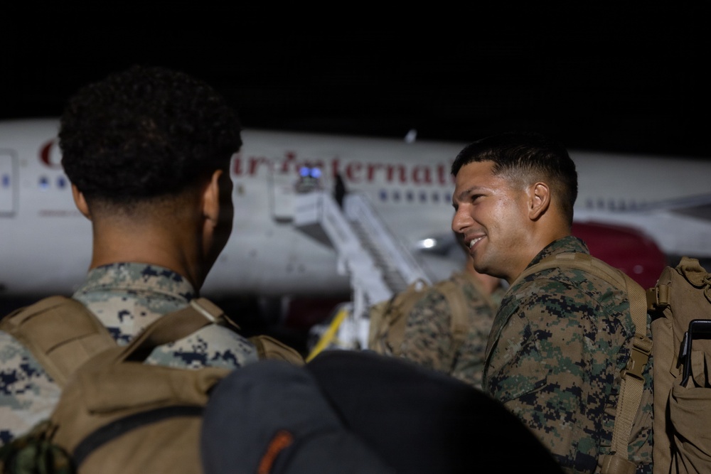3rd MLR Returns Home from the Philippines
