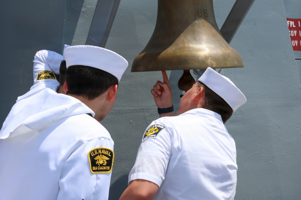 Sail250 Boston Sea Cadets Tour Arlington