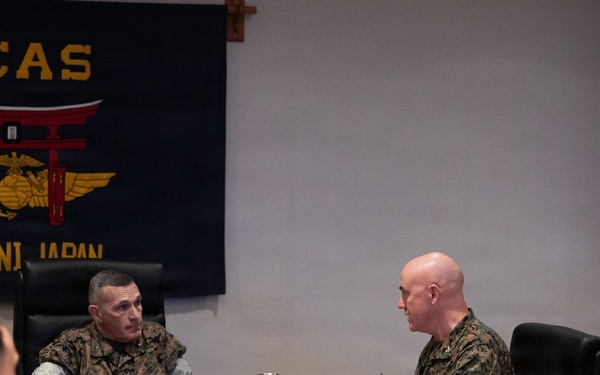 Brig. Gen. Ralph Rizzo visits MCAS Iwakuni