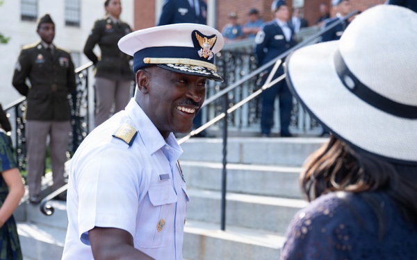 Massachusetts State House Captain's Reception