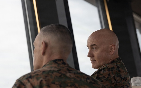Brig. Gen. Ralph Rizzo visits MCAS Iwakuni