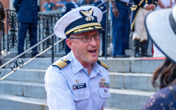 Massachusetts State House Captain's Reception