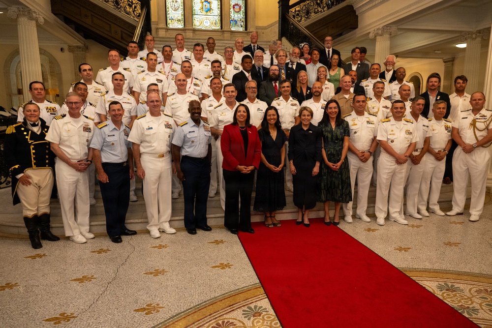 Massachusetts State House Captain's Reception